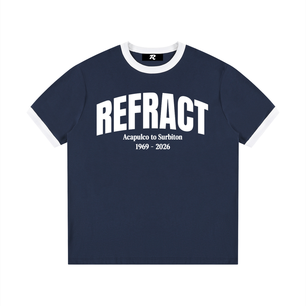 Women's SRFC Refract Contrast Ribbed Crewneck Tee